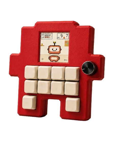 Codogotchi Red device