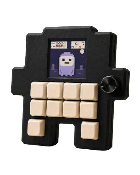 Boo the Ghost pet shown on a Codogotchi