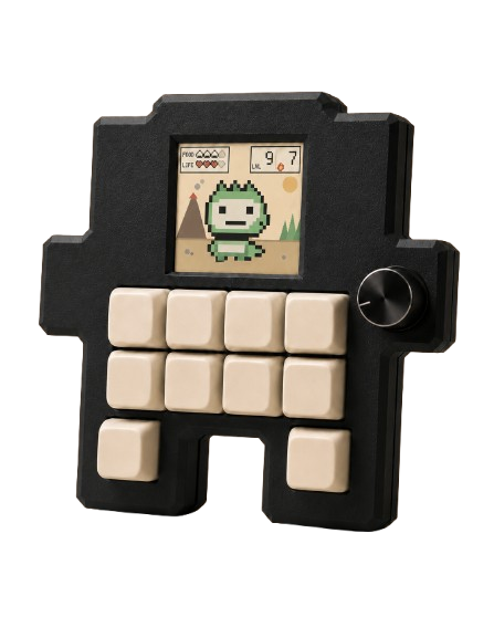 Pixel the Sprite pet shown on a Codogotchi